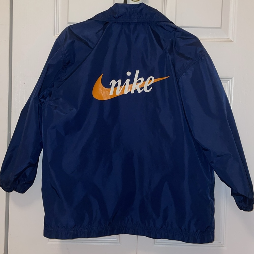 NAVY VINTAGE NIKE WINDBREAKER